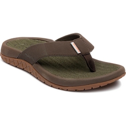 MEN'S FISHFINDER SANDAL - DEEP BROWN SIZE 14